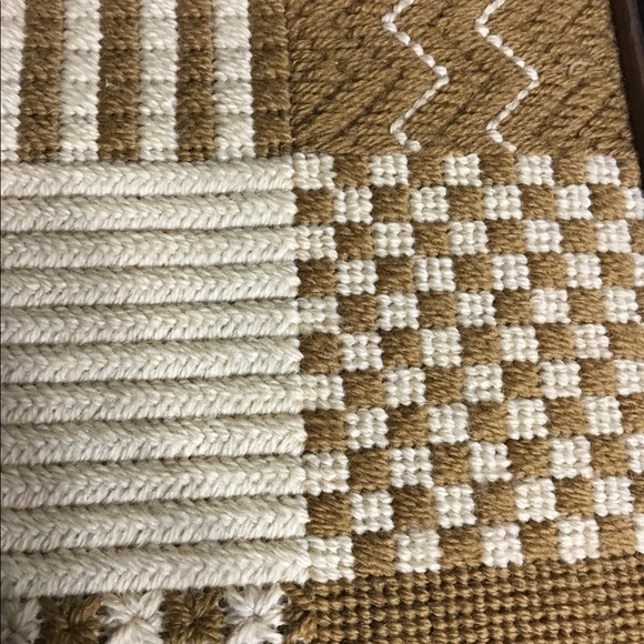 VTG Patchwork Needlepoint - Picture 4 of 8